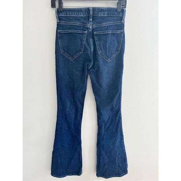Abercrombie The Vintage Flare High Rise Jeans, Size 00/ 24 - Picture 6 of 9
